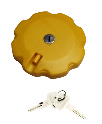 Tanklock Honda MTX gammal modell med lås gul