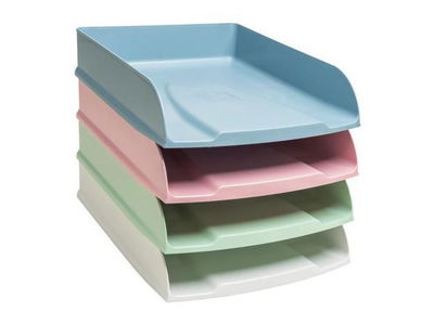 Brevkorg Autentik sort pastell 4/fp