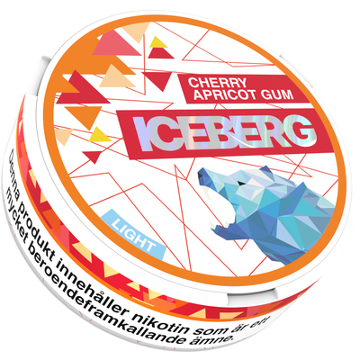 ICEBERG Cherry Apricot Gum Light