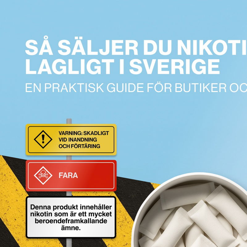 Så säljer du nikotinsnus lagligt i Sverige – en praktisk guide för butiker och e-handlare